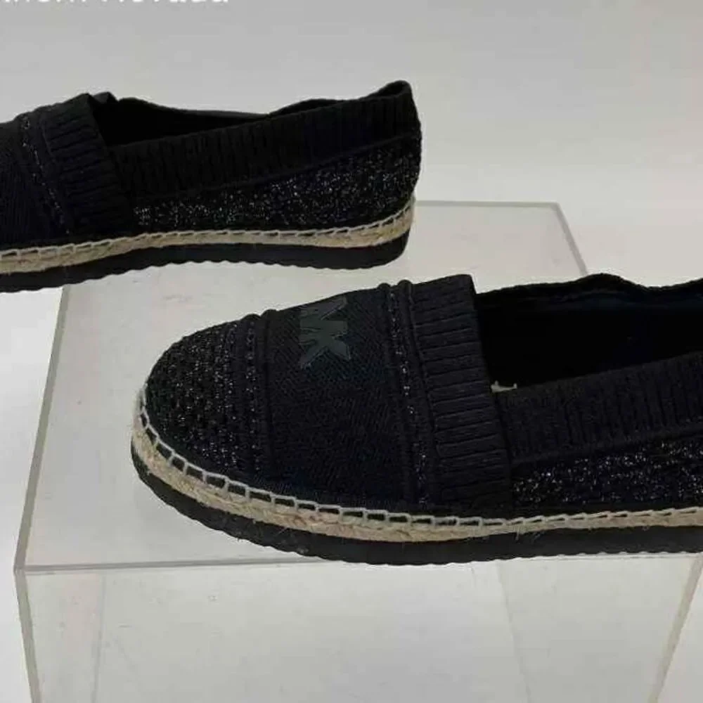 Michael Kors MK Raya Espadrilles Slip on Slide flats Size 6